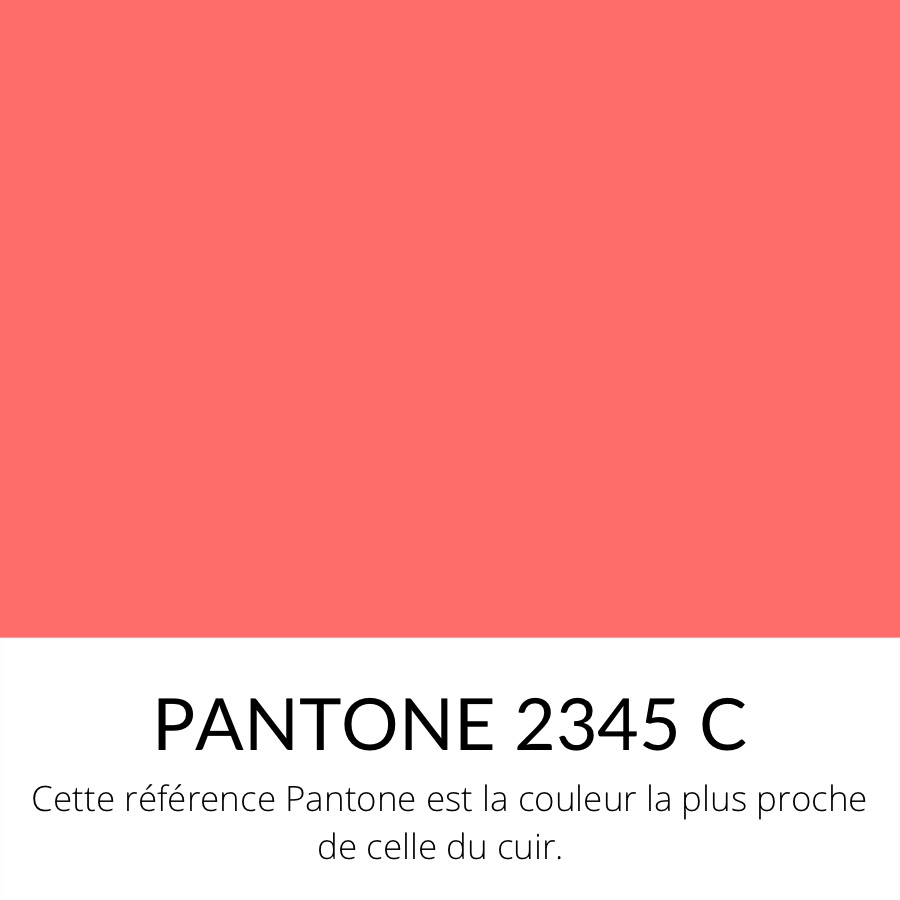 [Bientôt dispo] Cuir pleine fleur Vachette Lisse Souple Satiné Rose corail