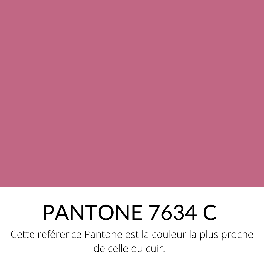 [Bientôt dispo] Cuir pleine fleur Vachette Lisse Souple Classique Rose Blush