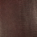 [Bientôt dispo] Cuir pleine fleur Veau Embossé Lézard Souple Mat Bordeaux foncé