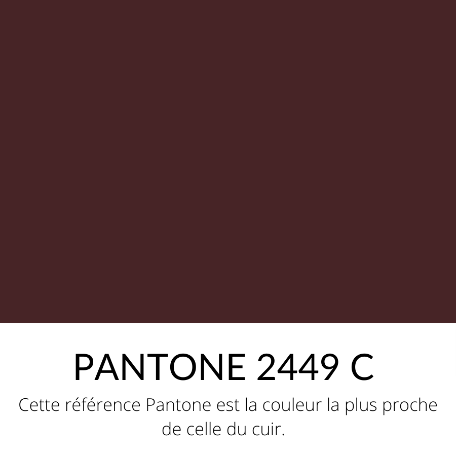 [Bientôt dispo] Cuir pleine fleur Veau Embossé Lézard Souple Mat Bordeaux foncé