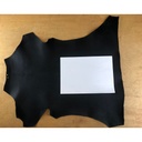 Cuir pleine fleur Tannage végétal Chèvre Petit grain Souple Classique Noir
