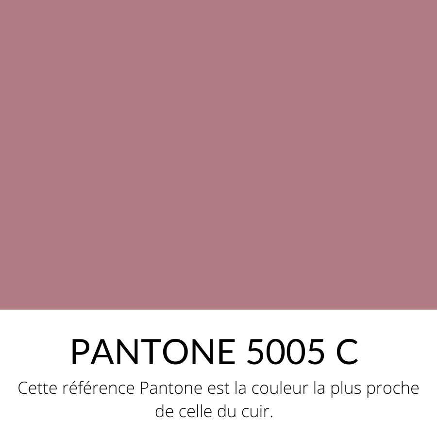 Cuir pleine fleur Vachette Lisse Ferme Métallisé Rose