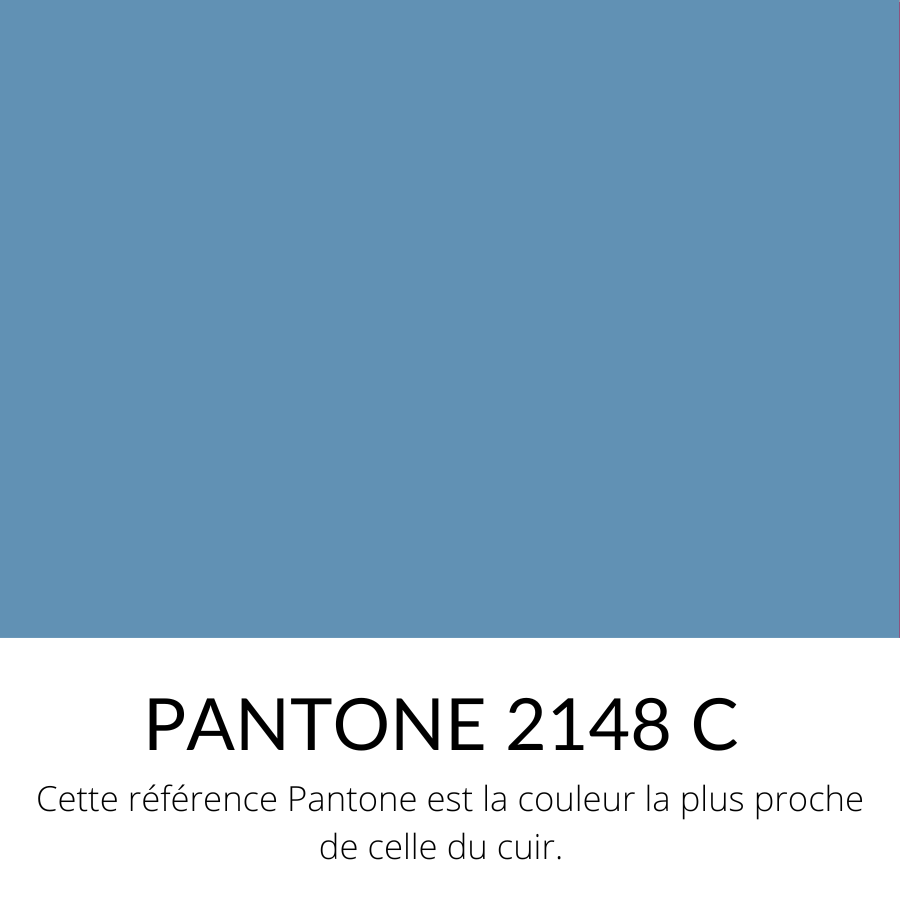  Microfibre Alcantara de Polyester Bleu jean