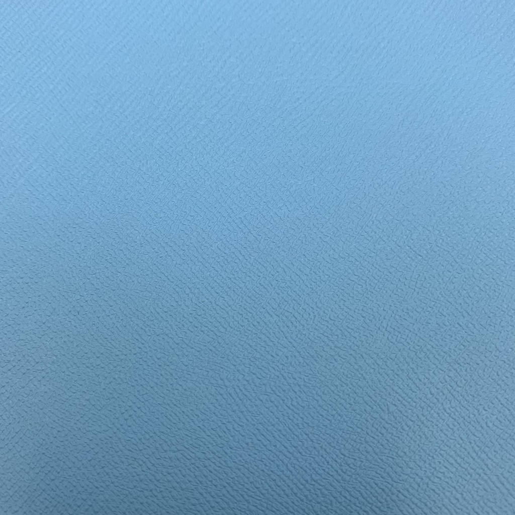   Veau Grainé quadrillé Ferme Classique Bleu Azur