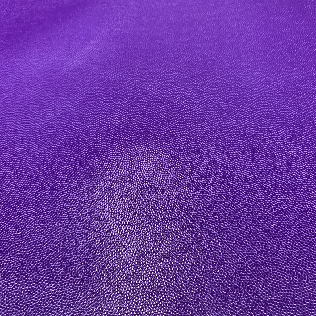   Veau Grainé mini caviar Souple Classique Violet