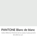 [Bientôt dispo]  Vachette Lisse Ferme Classique Blanc