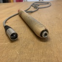 Manches en bois REGAD prise XLR sans cartouche 