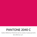 [Bientôt dispo] Cuir pleine fleur Veau Lisse Ferme Vernis Framboise