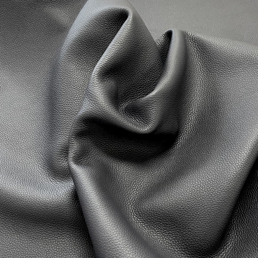 Taurillon Grainé Souple Classique Bleu marine