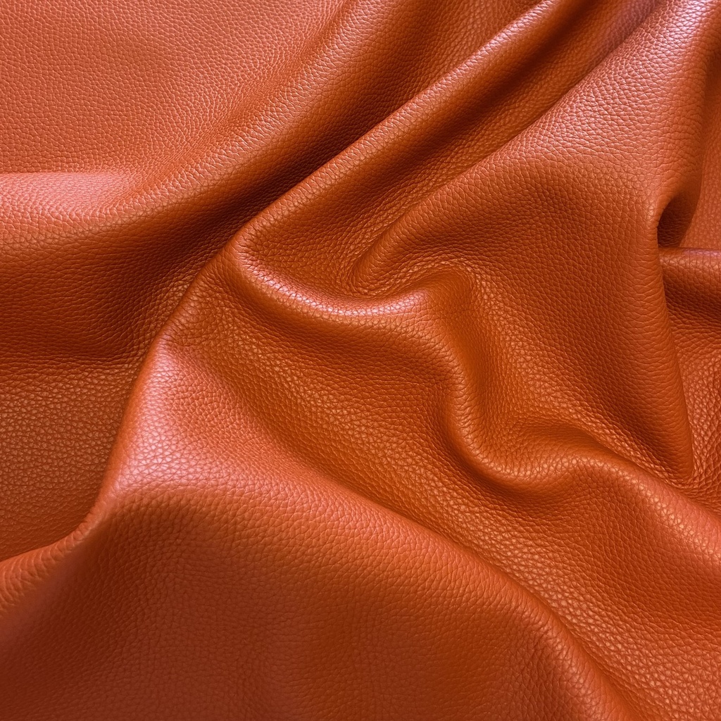 Taurillon Grainé Souple Classique Orange