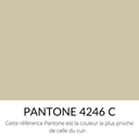 Mouton peau lainée Souple Classique Beige recto / Marron verso