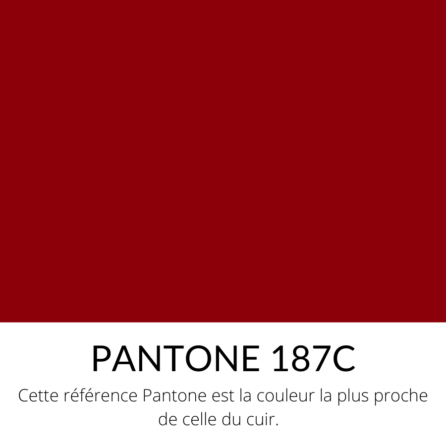 [Bientôt dispo]  Vachette Lisse Rigide Tannage végétal Rouge