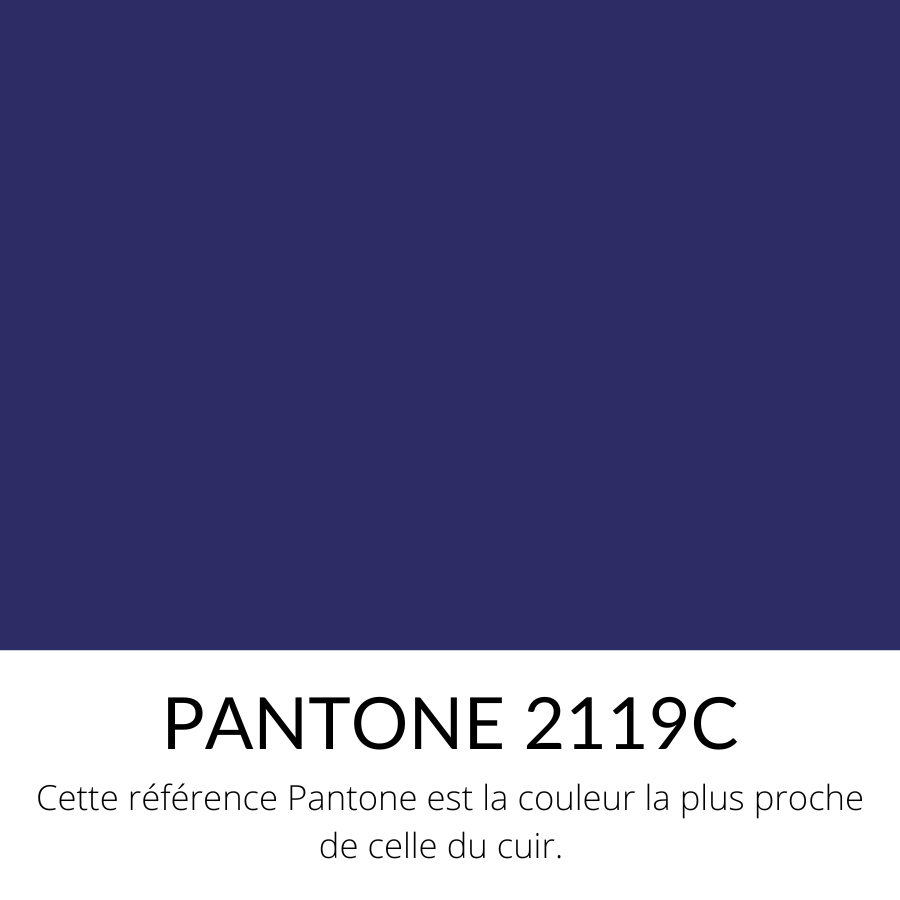 [Bientôt dispo]  Veau Petit grain Ferme Brillant Bleu violet