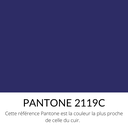 [Bientôt dispo]  Veau Petit grain Ferme Brillant Bleu violet