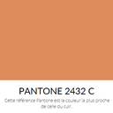 Agneau Lisse Souple Classique Tangerine