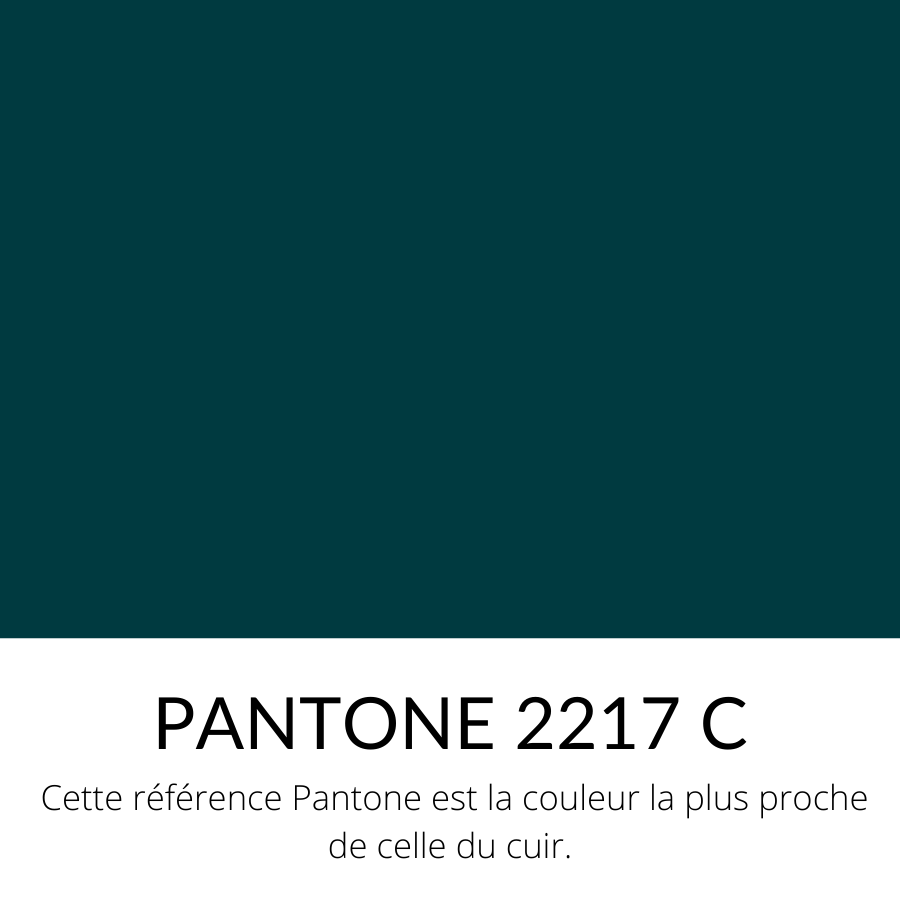 Agneau Lisse Souple Classique Bleu canard