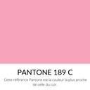 Agneau Lisse Souple Classique Rose malabar