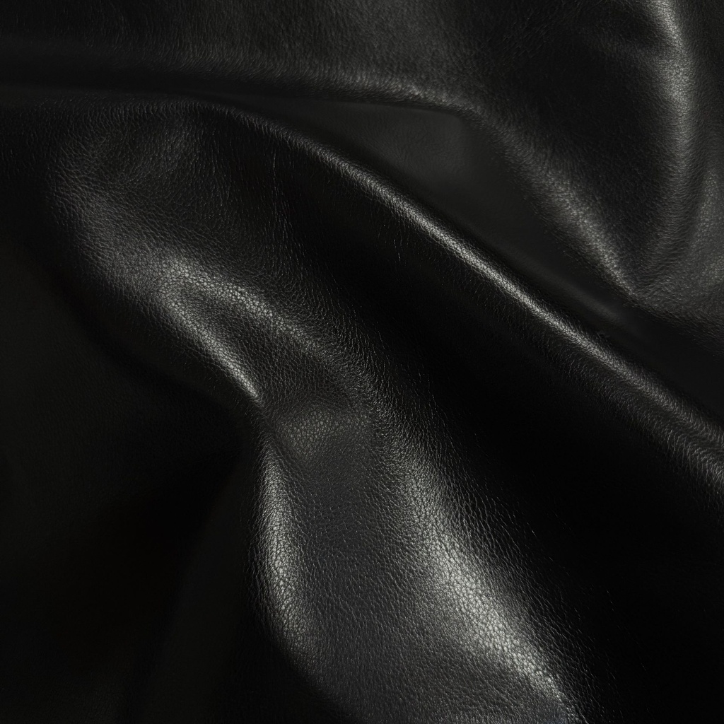 Veau Lisse Souple Brillant Noir