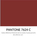   Vachette Froissée Lisse Ferme Vernis Terre rouge