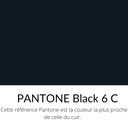   Veau Embossé Croco All Over Ferme Brillant Noir