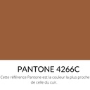   Veau Grain quadrillé Ferme Classique Camel