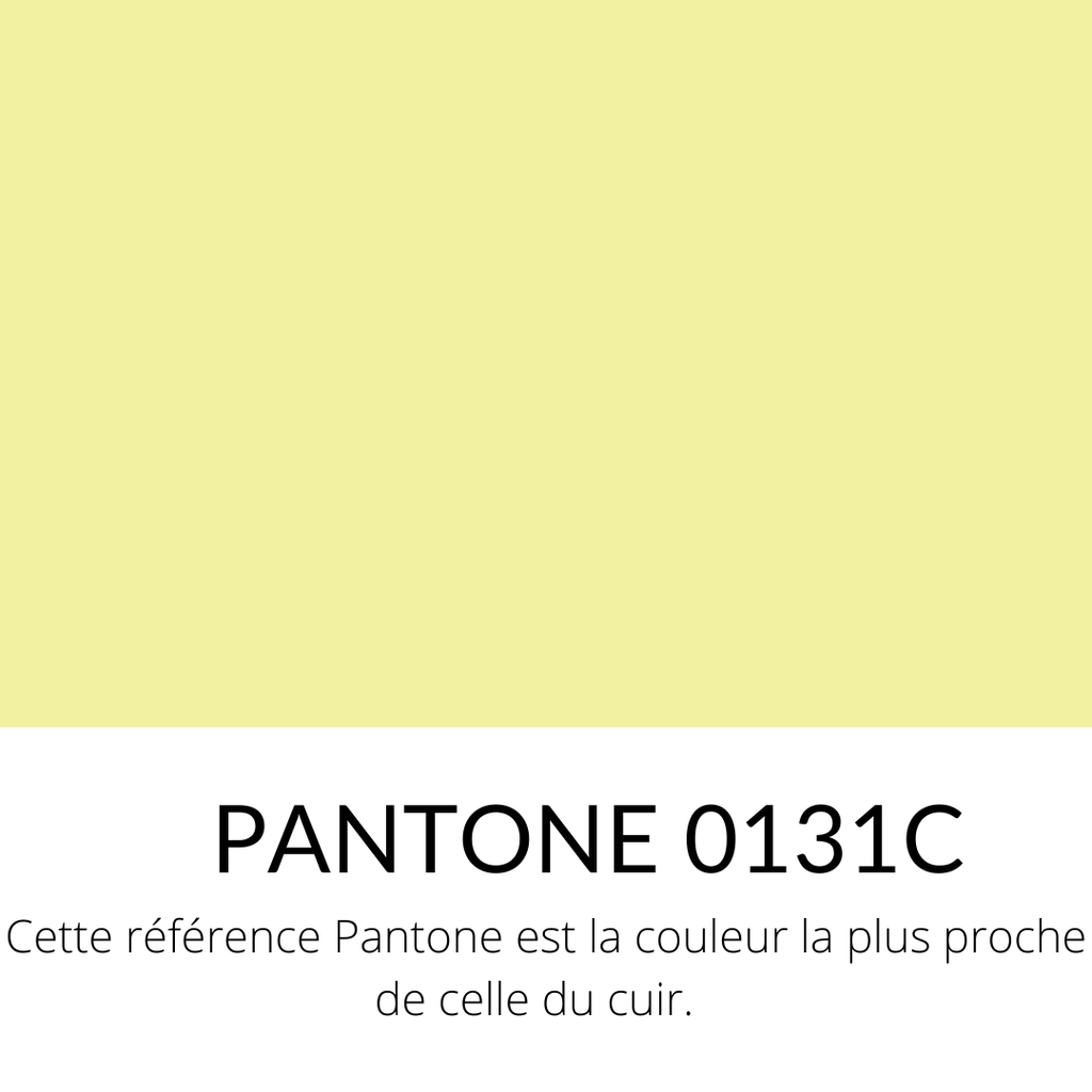   Veau Lisse Souple Satiné Jaune citron