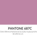  Veau Lisse Souple Classique Rose