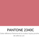   Veau Grainé mini caviar Souple Brillant Rose bonbon