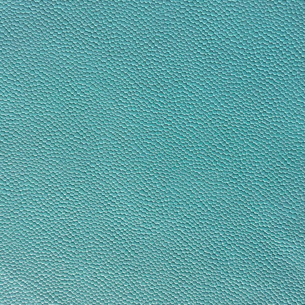   Veau Grainé Caviar Souple Brillant Bleu turquoise