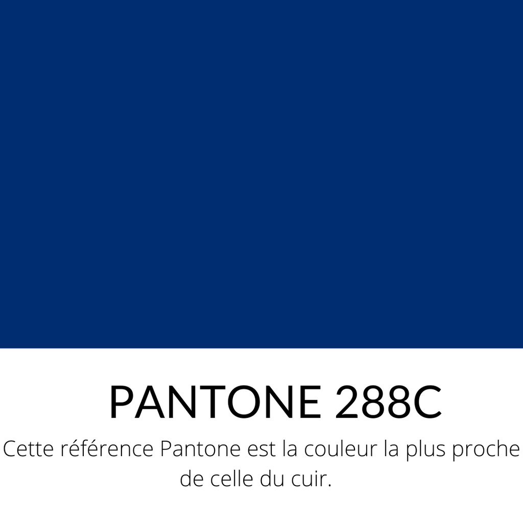   Veau Grainé mini caviar Souple Brillant Bleu électrique