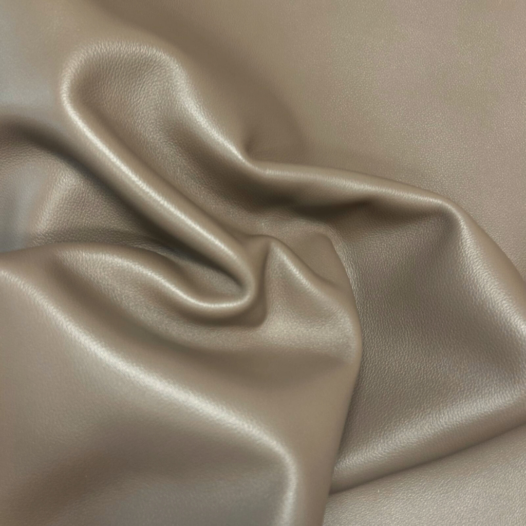 Veau Grainé Souple Classique Taupe