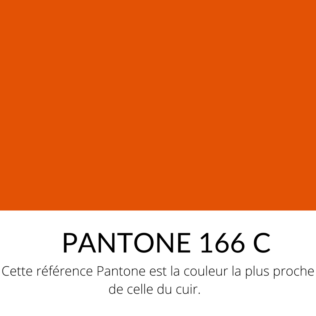 Veau Petit grain Souple Classique Orange
