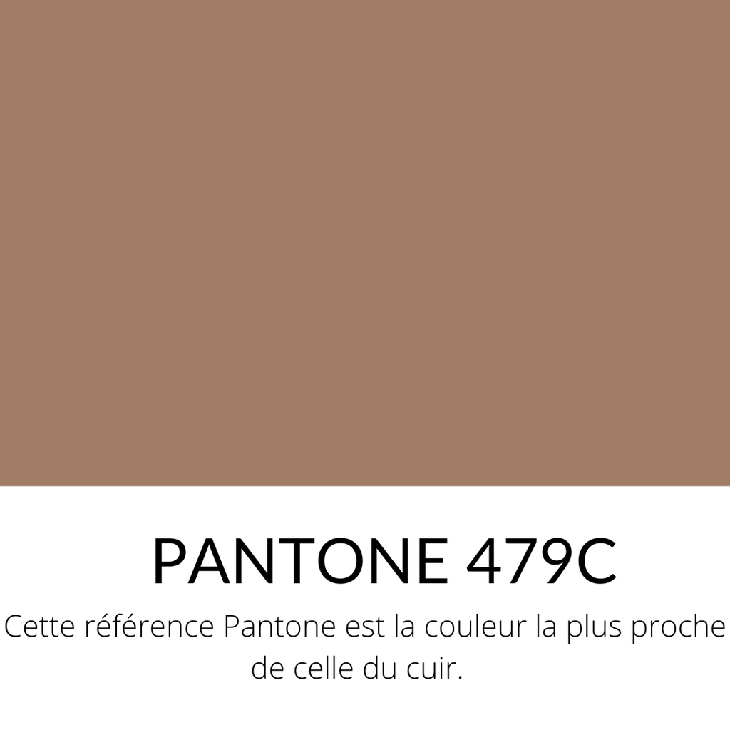 Toile de Veau tressé coloris Camel