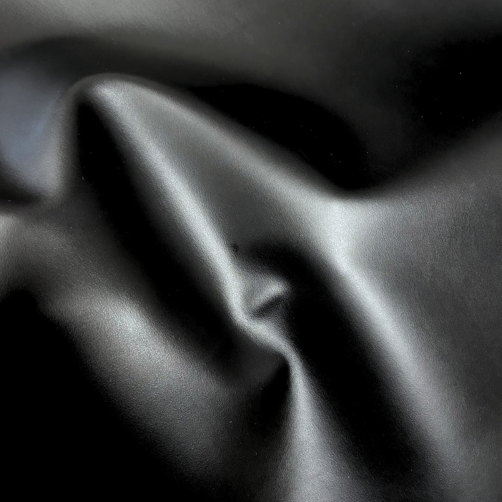 Vachette lisse souple noir