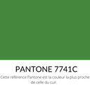 Taurillon Grainé Souple Vert Gazon