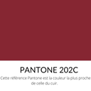 Veau Box liégé ferme Rouge foncé