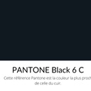 Veau Petit grain Souple Noir