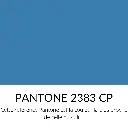 Toile de Veau tressé bi-aspect velours et lisse bicolore Bleu & Noir