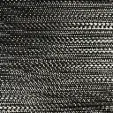 Toile de Veau tressé coloris Noir