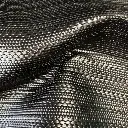 Toile de Veau tressé coloris Noir