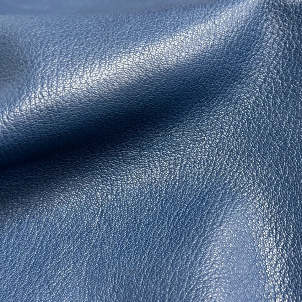 Chèvre Grainée Souple Bleu Roi