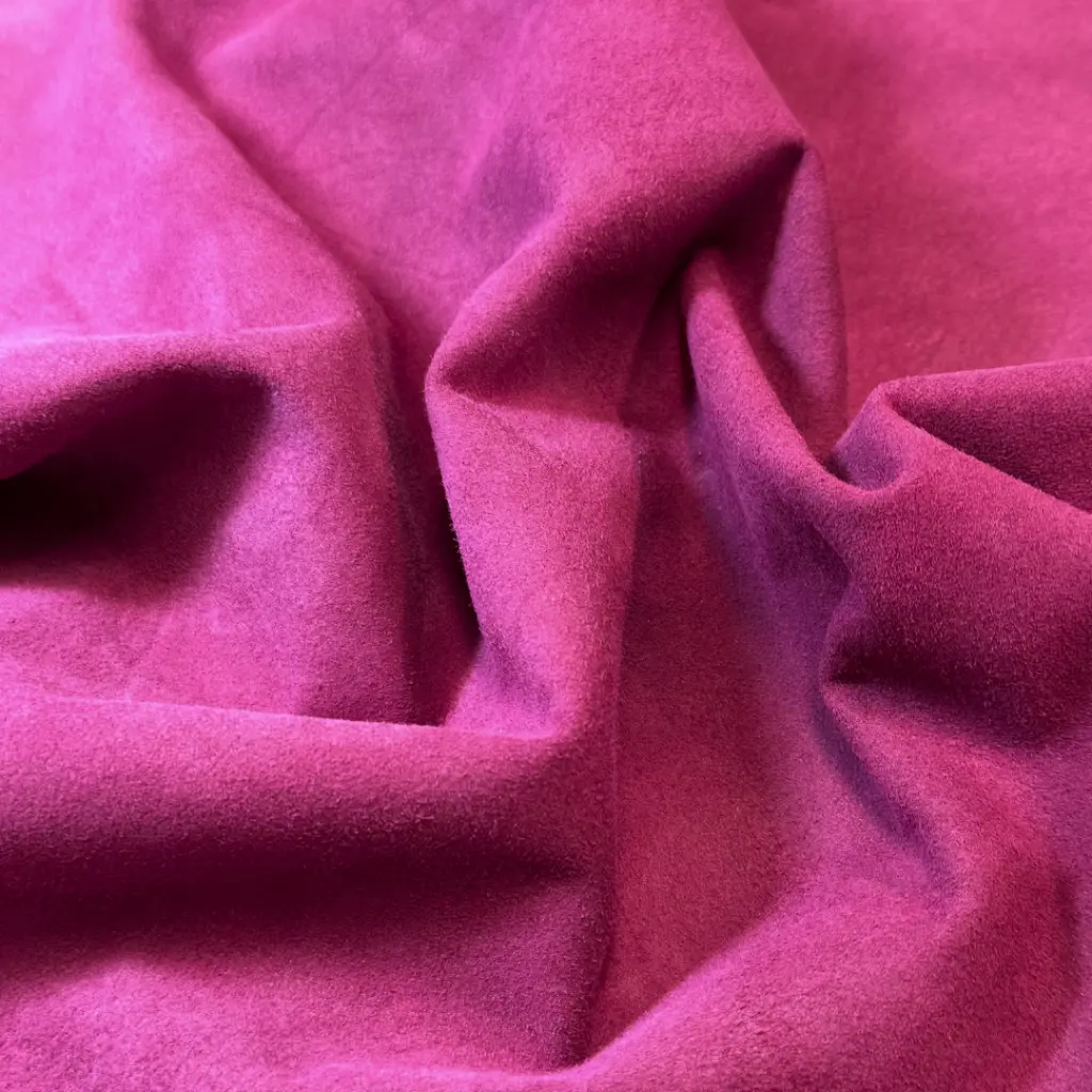 Chèvre Lisse Souple Velours Fuschia