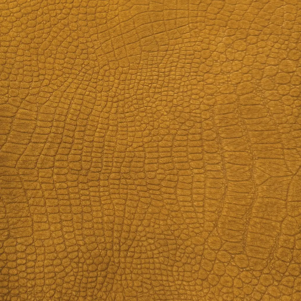 Taurillon Nubuck Embossé croco Souple Chamois