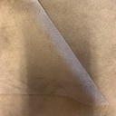 Taupe split skin supple & suede calfksin
