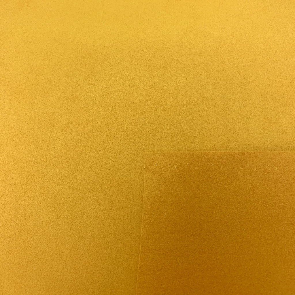  Microfibre Alcantara de Polyester Jaune safran