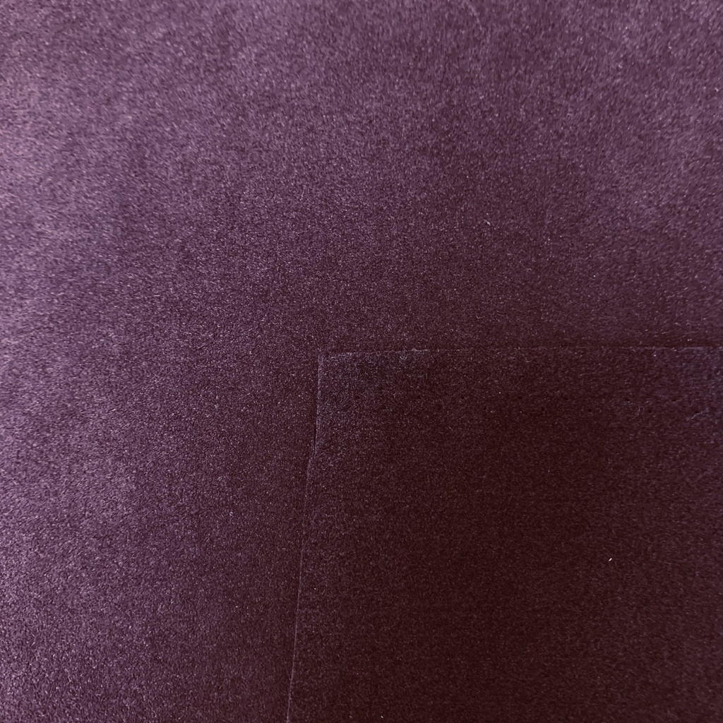  Microfibre Alcantara de Polyester Aubergine