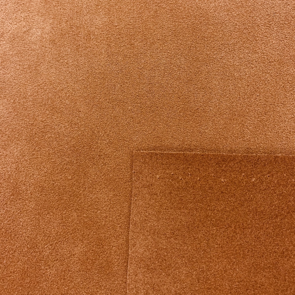 Tawny Polyester Alcantara Microfibre