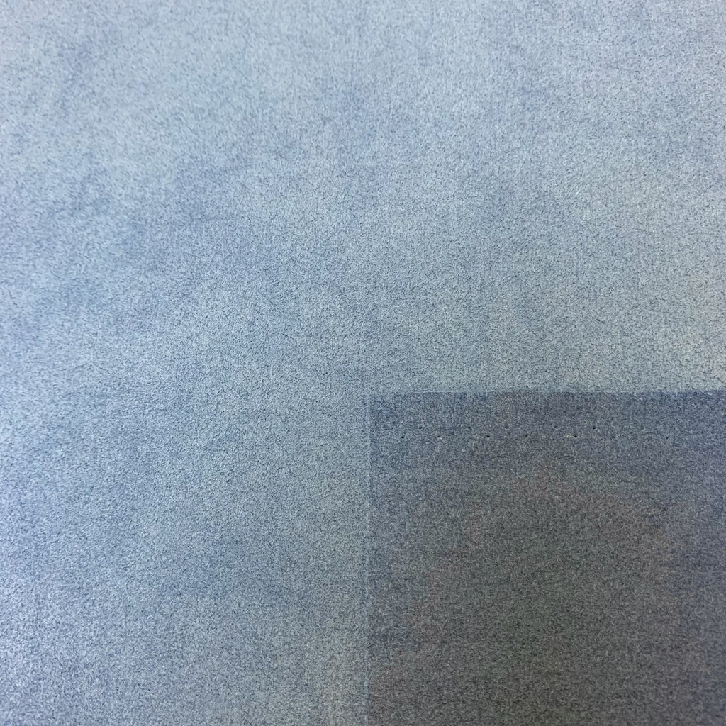 Microfibre Alcantara de Polyester Bleu jean