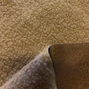 Taupe Classic Soft with Brown Glacé Reverse Wool Sheepskin