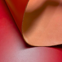 Vachette Lisse Rigide Tannage végétal Rouge